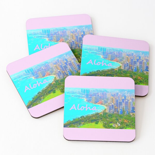 Item preview, Waikiki Bay From Diamond Head XII designed and sold by R-F-B.