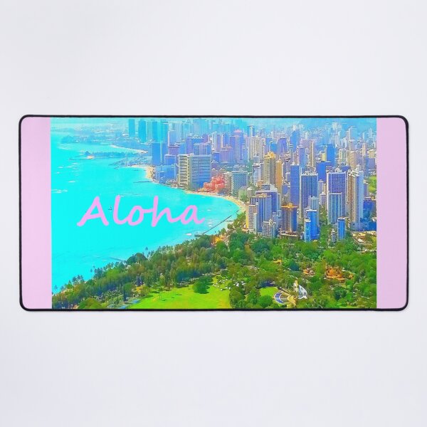 Item preview, Waikiki Bay From Diamond Head XII designed and sold by R-F-B.