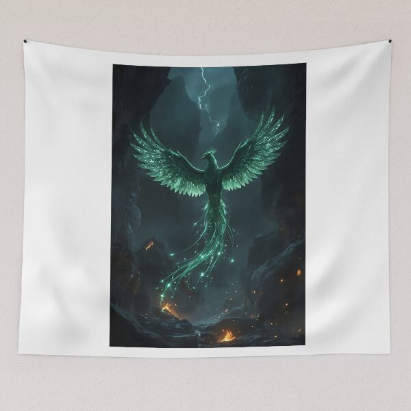 Item preview, Phoenix Sell fire, Mythical creature, Fantasy animal designed and sold by The Dream Lab.