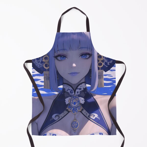 Item preview, Anime Girl Aqua Empress Deep Radiant Blue Serenity Princess Elegance Majestic designed and sold by juniorcastros.