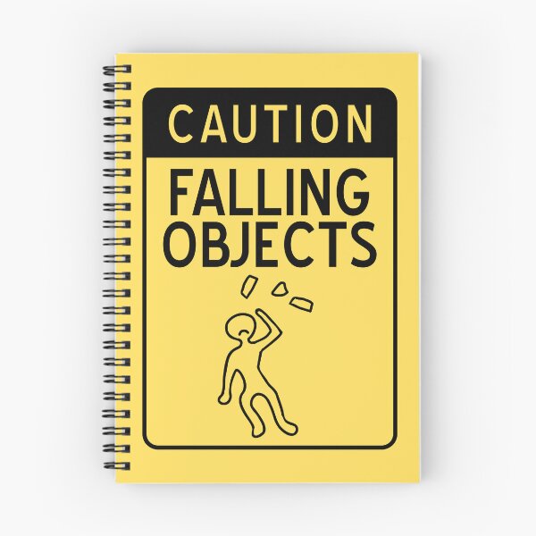 Item preview, Caution Falling Objects – Workplace Safety Warning Sign designed and sold by Ching Teoh.