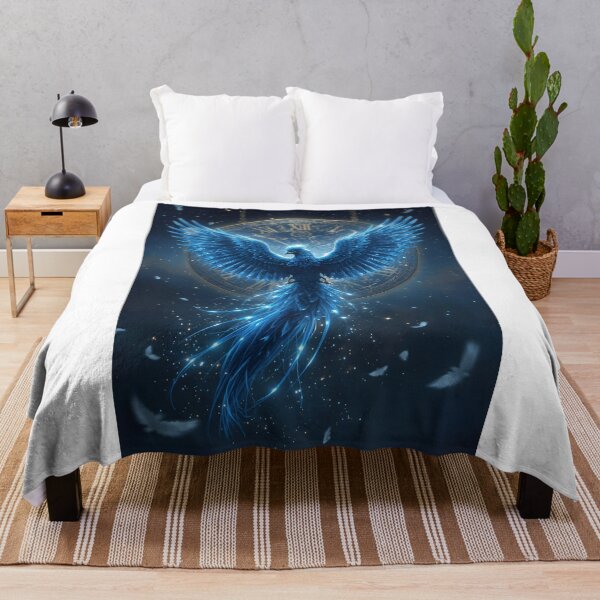 Item preview, Blue Phoenix clockwork, Mythical creature, Fantasy animal designed and sold by The Dream Lab.