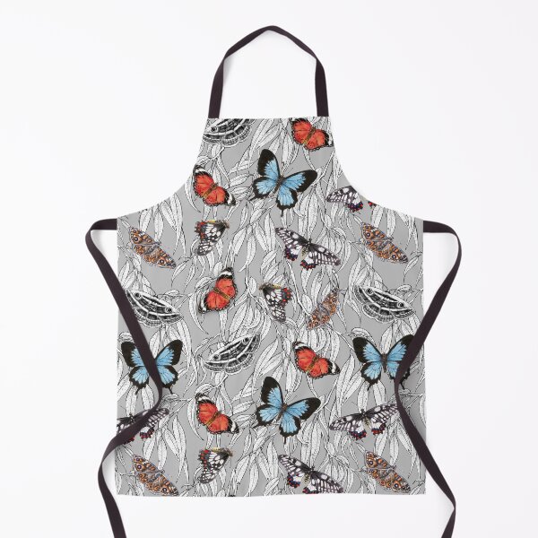 Item preview, Australian Butterflies and Gum Leaves designed and sold by Nadya Neklioudova.