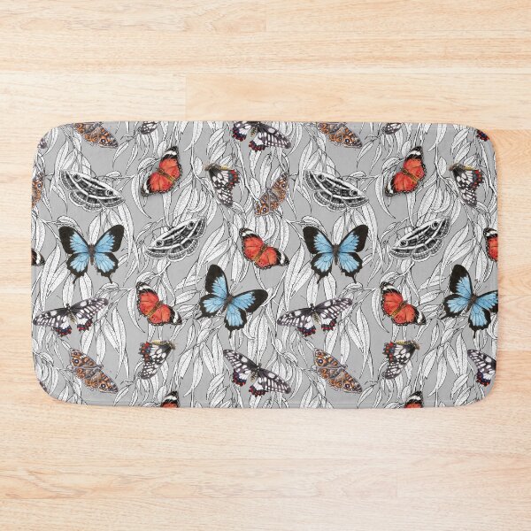 Item preview, Australian Butterflies and Gum Leaves designed and sold by Nadya Neklioudova.
