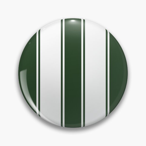 Item preview, Dual Racing Stripes With Pinstripes ( White - Green) designed and sold by Racing Stripes Only.