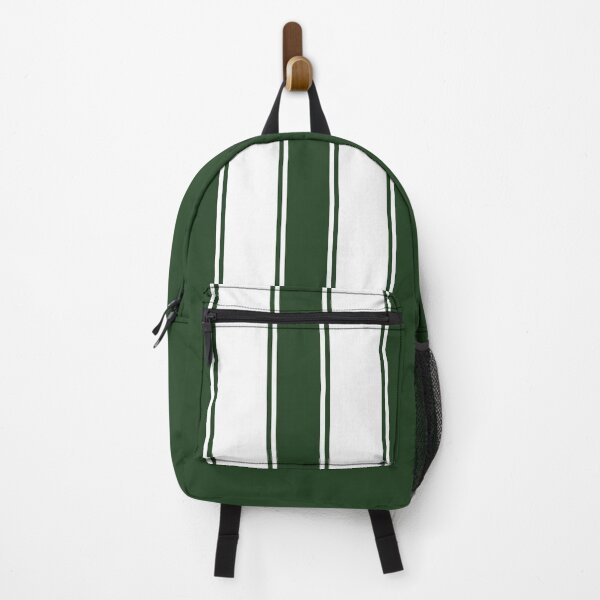 Item preview, Dual Racing Stripes With Pinstripes ( White - Green) designed and sold by Racing Stripes Only.