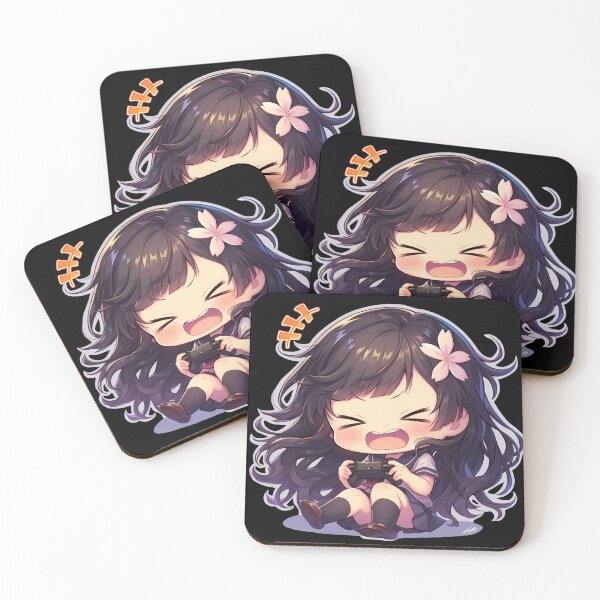 Item preview, Certain Scientific Ruiko Saten Cheerful Chibi Gaming Comfort Railgun Anime designed and sold by mildaclairmo.