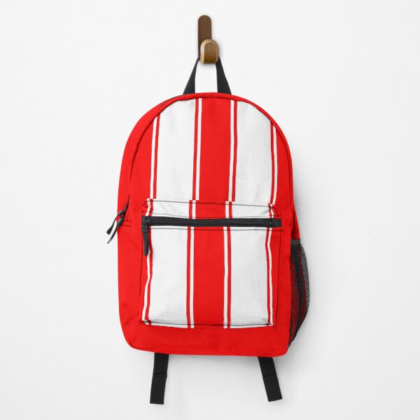 Item preview, Dual Racing Stripes With Pinstripes ( White - Red ) designed and sold by Racing Stripes Only.