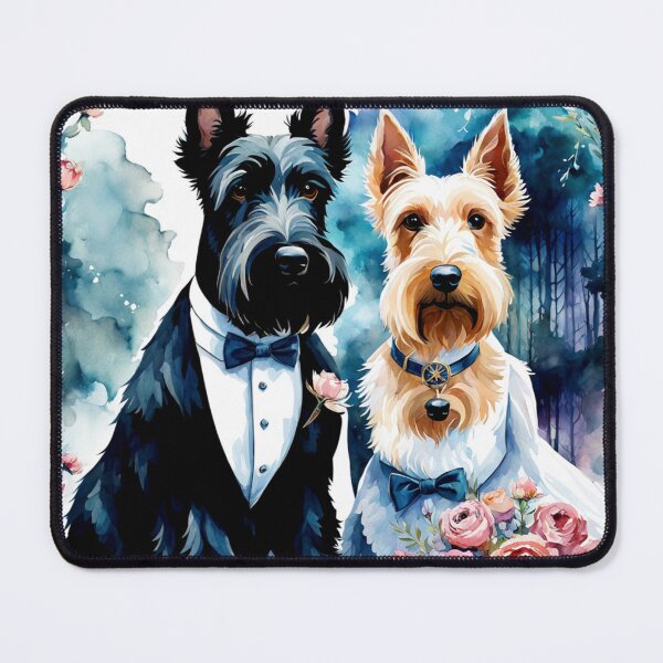 Item preview, Scottish Terriers Pet Wedding Portrait designed and sold by Wags & Tails.