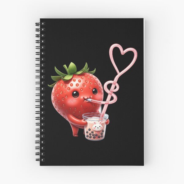 Item preview, Strawberry drink Boba Sweet Milk designed and sold by DumbPet.