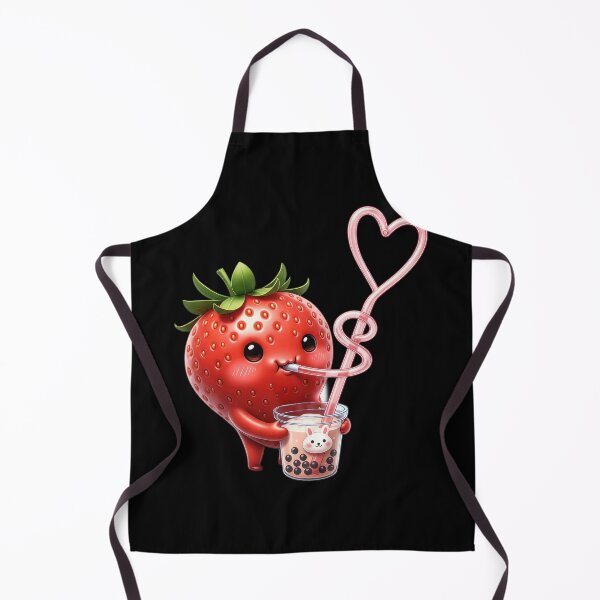 Item preview, Strawberry drink Boba Sweet Milk designed and sold by DumbPet.