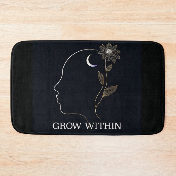 Item preview, Grow Within – Minimal Surreal Blooming Mind Design designed and sold by khavintheaniman.