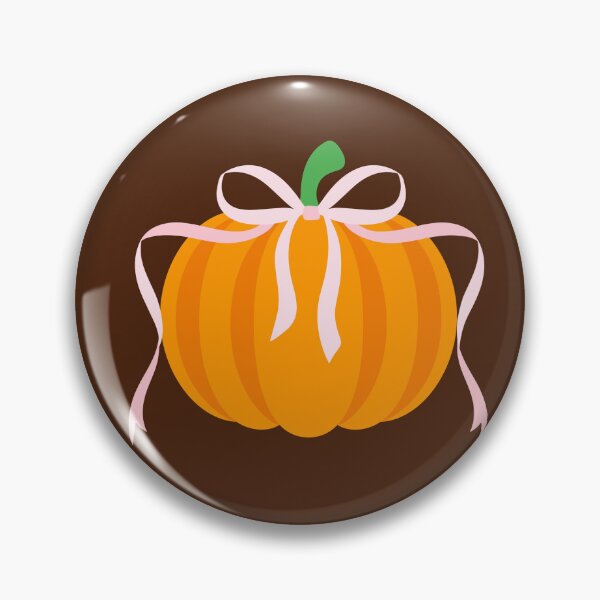 Item preview, Pumpkin Coquette Ribbon Bow designed and sold by Magnolia Valley Art.