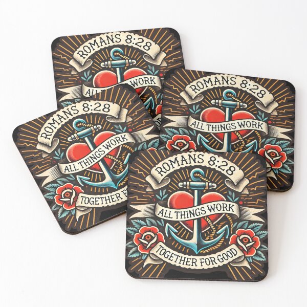 Item preview, Romans 8:28 – All Things Work Together for Good designed and sold by FollowTheLeader.