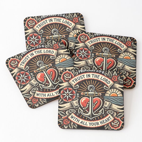 Item preview, Proverbs 3:5-6 – Trust in the Lord with All Your Heart designed and sold by FollowTheLeader.