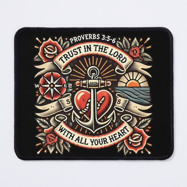 Item preview, Proverbs 3:5-6 – Trust in the Lord with All Your Heart designed and sold by FollowTheLeader.