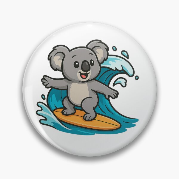Item preview, Surfing Koala designed and sold by DAYFORIT.