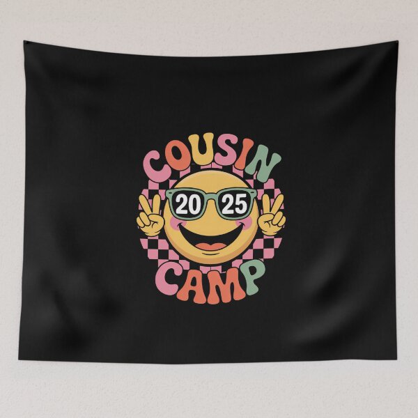 Item preview, Cousin Camp 2025 Cute Summer Vacation Camping designed and sold by DeadlockCrew.