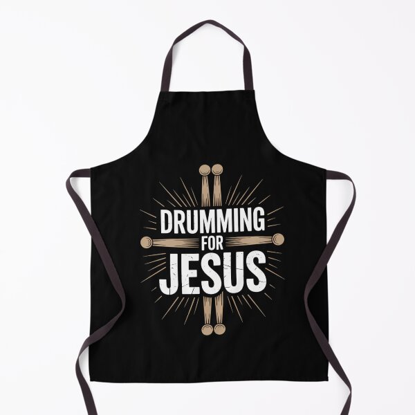 Item preview, Drummer Drumming Drums Percussion Jesus Lovers Christian Church designed and sold by DeadlockCrew.