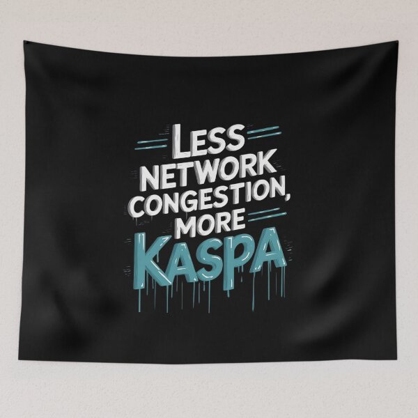 Item preview, Fast. Final. Kaspa. Kaspa Crypto designed and sold by RadDeck.