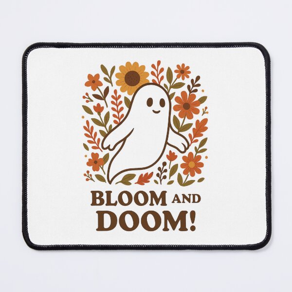 Item preview, Bloom and Doom Cute Ghost Flower Garden designed and sold by Taans-Creation.