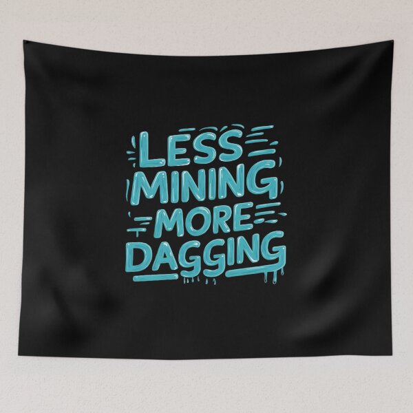 Item preview, Hashrate Over Hype Kaspa Mining designed and sold by RadDeck.