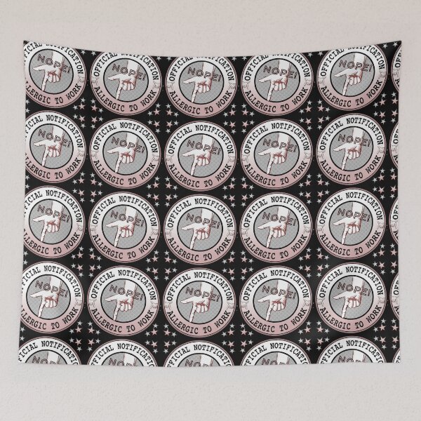 Item preview, Allergic To Work designed and sold by artmuvz.