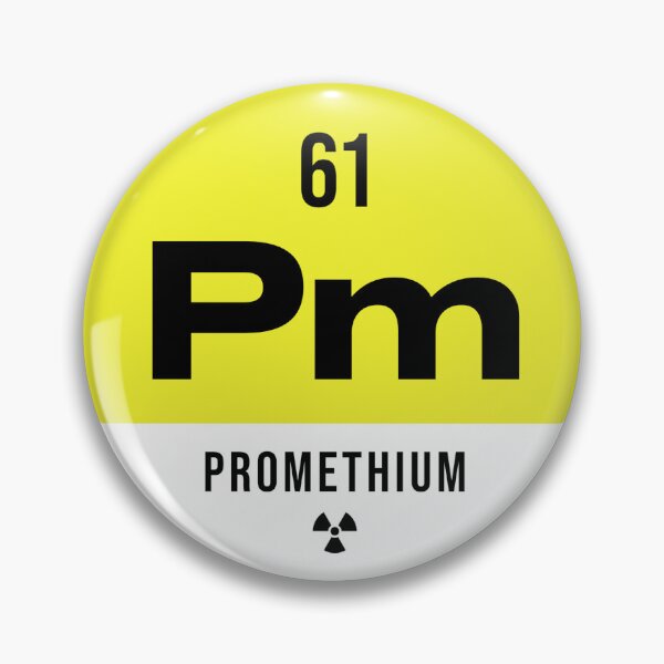 Item preview, 61 Promethium Periodic Table Element Light designed and sold by VoodooCircus.