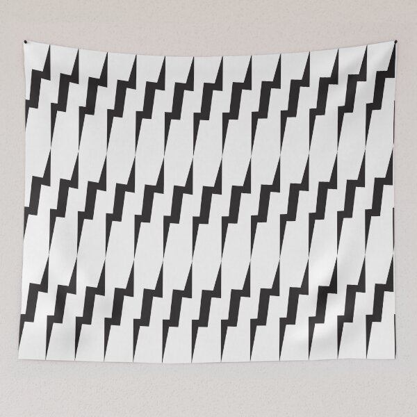Item preview, Black Lightening Bolt designed and sold by PIXEL POP DESIGNS - Beyond the Norm!.