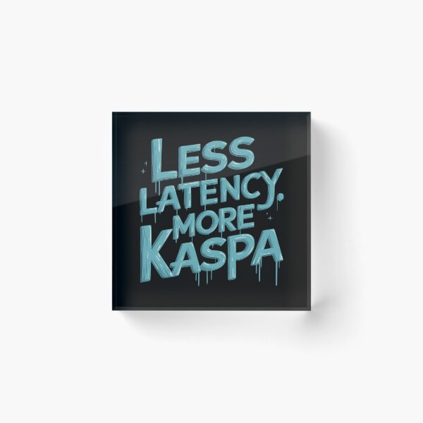Item preview, No VCs. Just Validations. Kaspa Crypto  designed and sold by RadDeck.