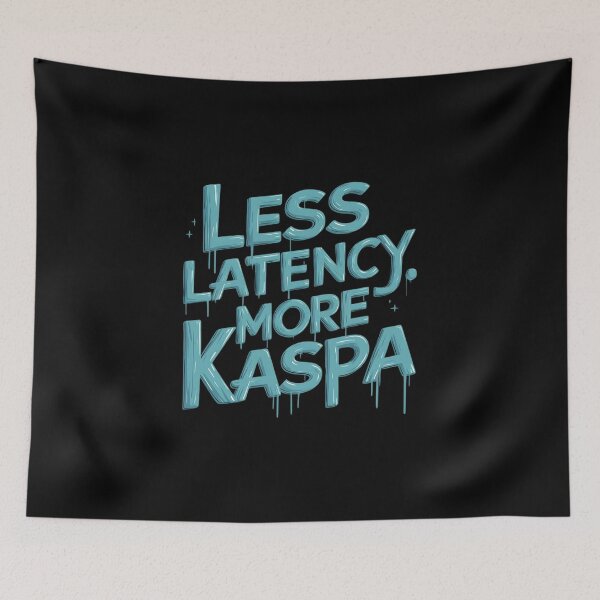 Item preview, No VCs. Just Validations. Kaspa Crypto  designed and sold by RadDeck.