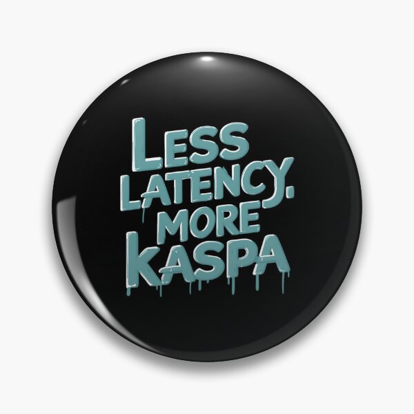 Item preview, Real-Time Reality Kaspa Blockchain Quote designed and sold by RadDeck.