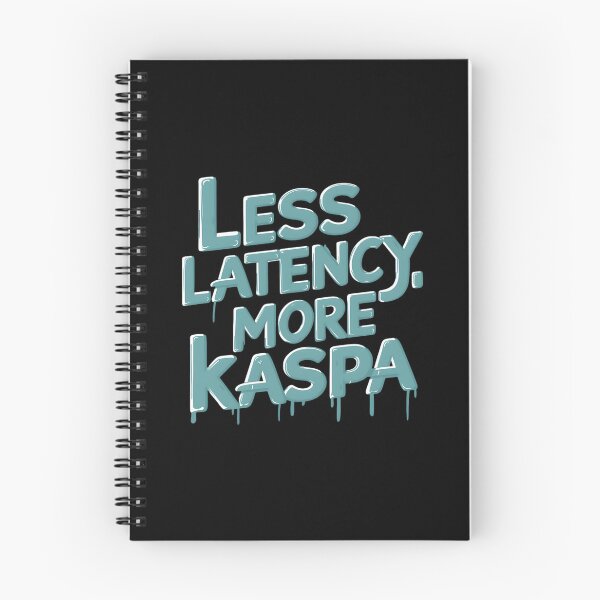 Item preview, Real-Time Reality Kaspa Blockchain Quote designed and sold by RadDeck.