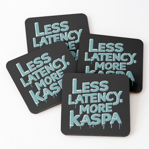 Item preview, Real-Time Reality Kaspa Blockchain Quote designed and sold by RadDeck.