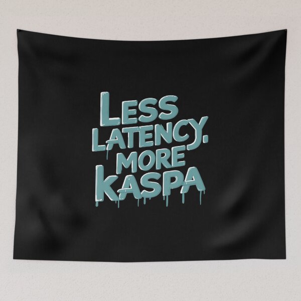 Item preview, Real-Time Reality Kaspa Blockchain Quote designed and sold by RadDeck.