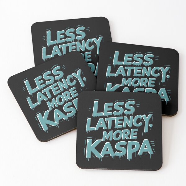 Item preview, Finality Wins. Every Time. Kaspa Crypto Sticker designed and sold by RadDeck.