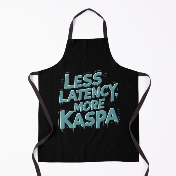 Item preview, Finality Wins. Every Time. Kaspa Crypto Sticker designed and sold by RadDeck.