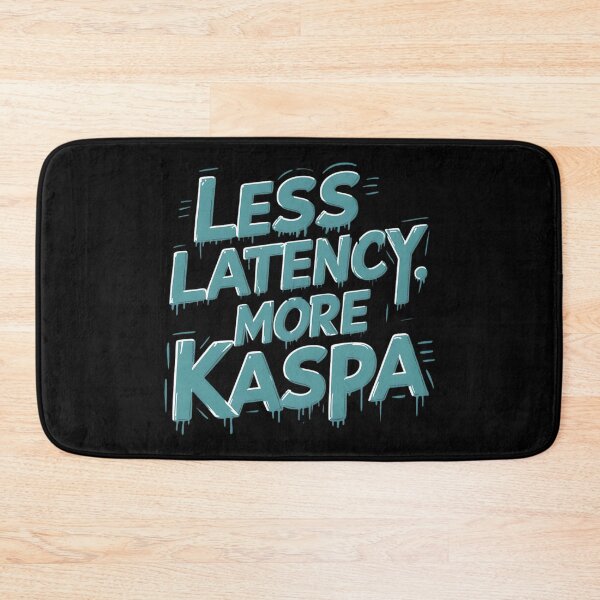 Item preview, Finality Wins. Every Time. Kaspa Crypto Sticker designed and sold by RadDeck.