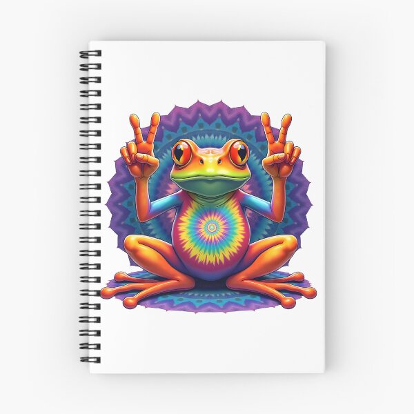 Item preview, Peace Frog designed and sold by TheEmptyBottleStudio.