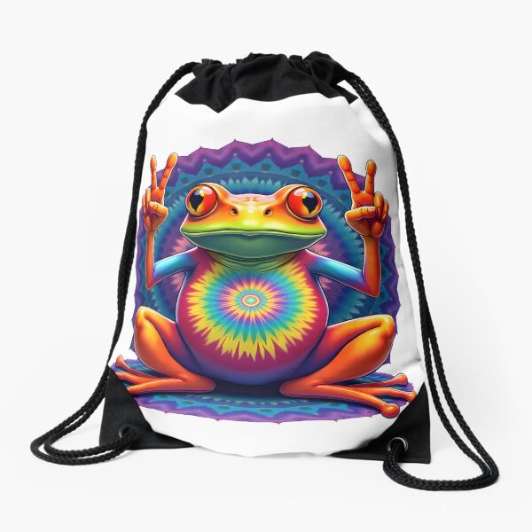 Item preview, Peace Frog designed and sold by TheEmptyBottleStudio.