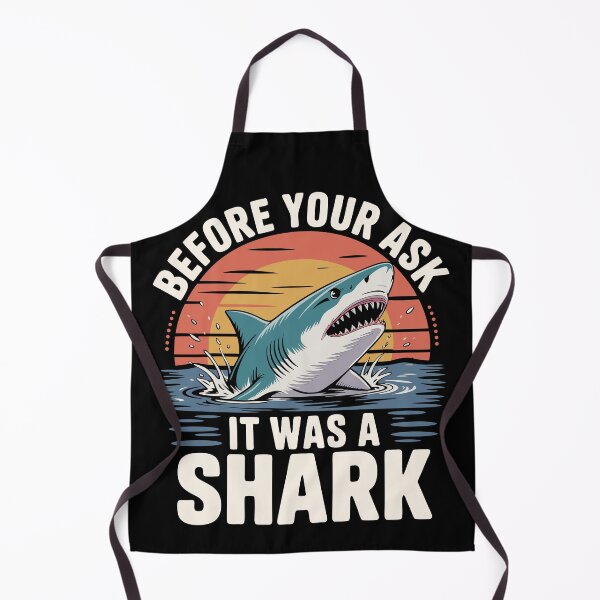 Item preview, Before You Ask It Was a Shark T-Shirt – Funny Shark Meme Tee designed and sold by legendaryskins.