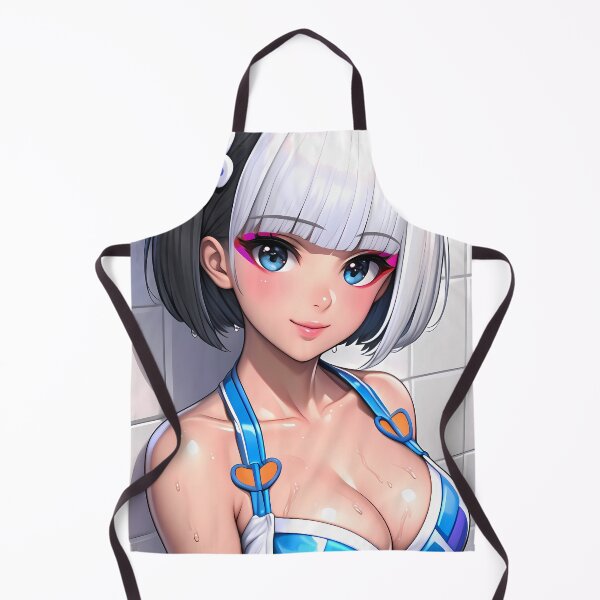 Item preview, Anime Kaga Azur Lane Game Bathroom Wet Look Bunny Portrait designed and sold by juniorcastros.
