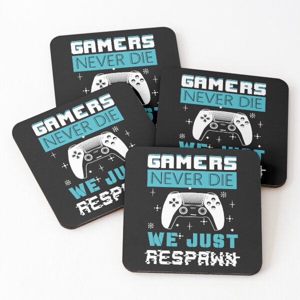 Item preview, GAMERS NEVER DIES designed and sold by samuzai.