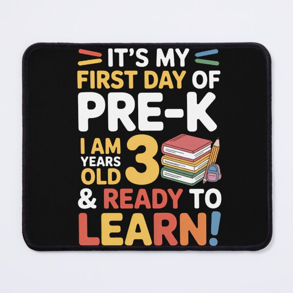 Item preview, First Day Of Pre-K 3 Years Old Back To School designed and sold by savrmiller.