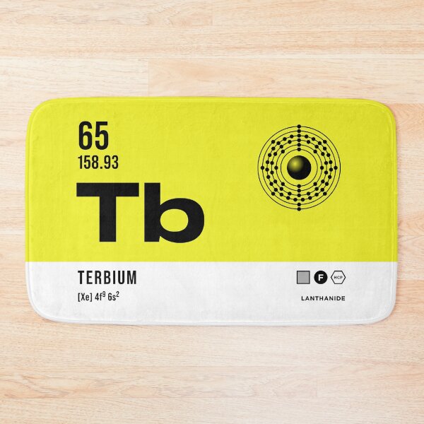 Artikelvorschau, 65 Terbium Periodensystem Element Licht entworfen und verkauft von VoodooCircus.