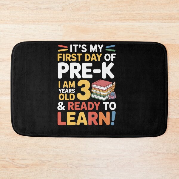 Item preview, First Day Of Pre-K 3 Years Old Back To School designed and sold by savrmiller.