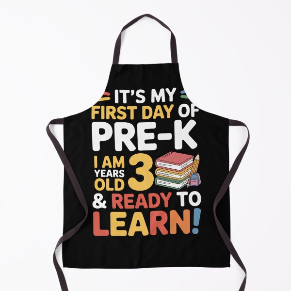 Item preview, First Day Of Pre-K 3 Years Old Back To School designed and sold by savrmiller.