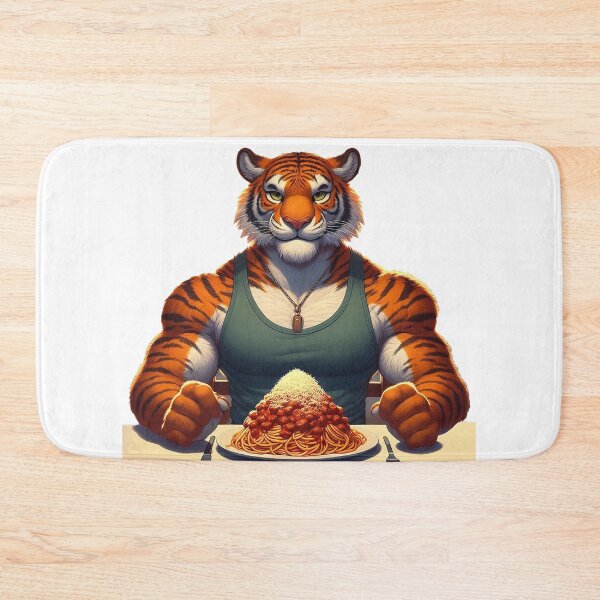 Item preview, Tiger and his Spaghetti designed and sold by nikkolaus.