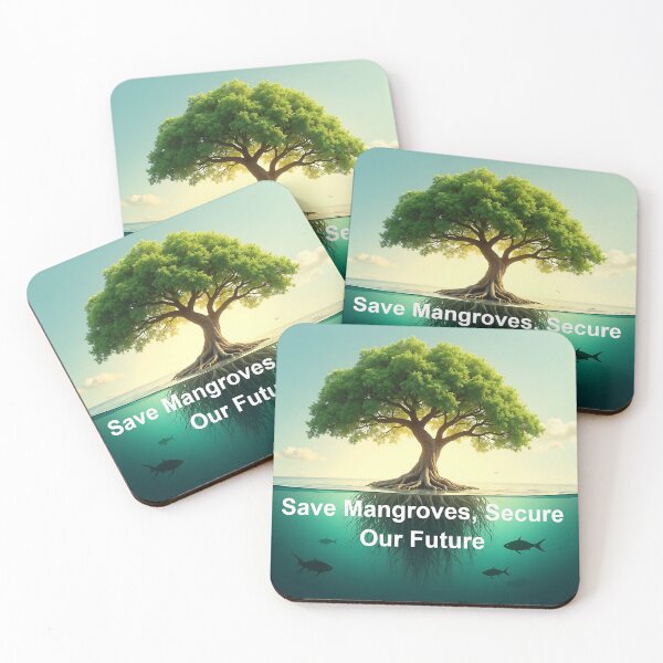 Item preview, Save Mangroves, Secure Our Future; Guardians of the Coast designed and sold by Creative-RE.