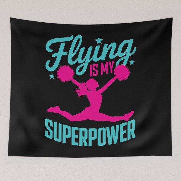 Item preview, Flying Cheer Cheerleading Funny Support designed and sold by savrmiller.